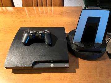 PS3 met 1 Controller, Houder, gaspedalen & stuur beschikbaar voor biedingen