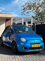 Fiat 500S Cabrio NL Auto! | Climate | Interscope | NU 6499!, Leder en Stof, Origineel Nederlands, Handgeschakeld, 26 km/l