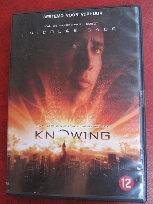 Knowing, Cd's en Dvd's, Dvd's | Science Fiction en Fantasy, Zo goed als nieuw, Science Fiction, Vanaf 12 jaar, Ophalen of Verzenden