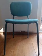 eetkamerstoelen 6x VIHALS IKEA turquoise stoelen, Ophalen, Zo goed als nieuw, Blauw, Vijf, Zes of meer stoelen
