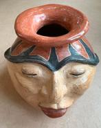Leuke pot / vaas, precolumbiaanse stijl, Overige kleuren, Aardewerk of Porselein, Ophalen of Verzenden, Zo goed als nieuw