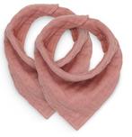 Bandana Slab Wrinkled Katoen Roze (set 2) Jollein, Diepstroeten 1 9405 TK Assen, Overige typen, Ophalen of Verzenden, Klantenservice@jollein.com