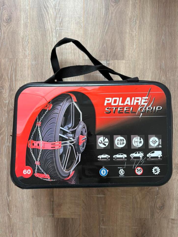 Polaire steel grip 60 Loopvlakkettingen, Auto diversen, Sneeuwkettingen, Nieuw, Ophalen of Verzenden
