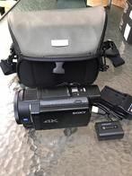 Sony FDR-AX33 digitale 4K video camera recorder, 20x of meer, Ophalen of Verzenden, Sony, Gebruikt
