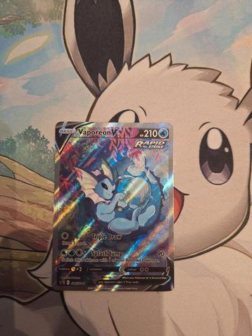 Vaporeon V (SWSH 181)
SWSH Black Star Promos beschikbaar voor biedingen