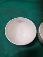 schaaltjes lof juuw groen geblokt, Ophalen of Verzenden