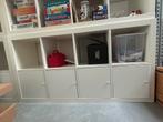 Ikea Kallax kast  2 x 4 vakken wit, Ophalen of Verzenden, Zo goed als nieuw