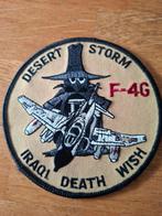 Dessert Storm F4G Wild Weasel badge, Ophalen of Verzenden, Nieuw, Patch, Badge of Embleem