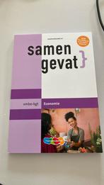 Samengevat vmbo-kgt Economie, nieuwstaat, Ophalen of Verzenden, Zo goed als nieuw, VMBO, Economie