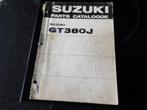 werkplaatshandboek onderdelenboek Suzuki GT380 J, Verzenden, Suzuki