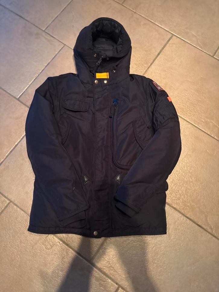 Parajumpers winterjas donkerblauw maat 164, Kinderen en Baby's, Kinderkleding | Maat 164, Zo goed als nieuw, Jongen of Meisje