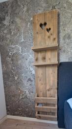2x steigerhouten wandmeubel, Ophalen, Zo goed als nieuw