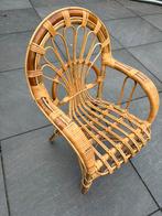 Rotan kinderstoel, Huis en Inrichting, Ophalen, Zo goed als nieuw, Bruin, Eén