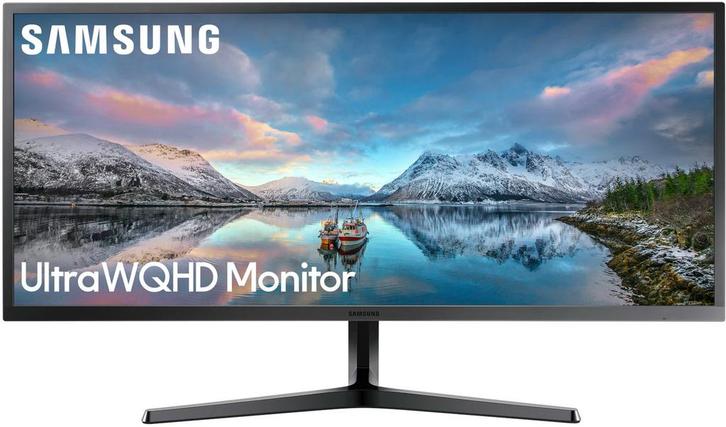 34 inch Samsung S34J550WQR monitor, Computers en Software, Monitoren, Zo goed als nieuw, 60 Hz of minder, DisplayPort, Ultrawide