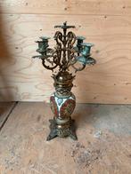 Antieke Kandelaar - Prachtig Ornament, Ophalen, Koper of Brons