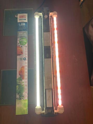 LED verlichting Juwel trigon 190 met extra LED buis beschikbaar voor biedingen