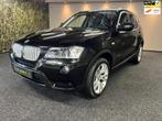 BMW X3 XDrive20d High Executive-PANO-HED UP-AUTOMAAT-LEER-CA, Auto's, BMW, Automaat, Euro 5, Zwart, Zwart
