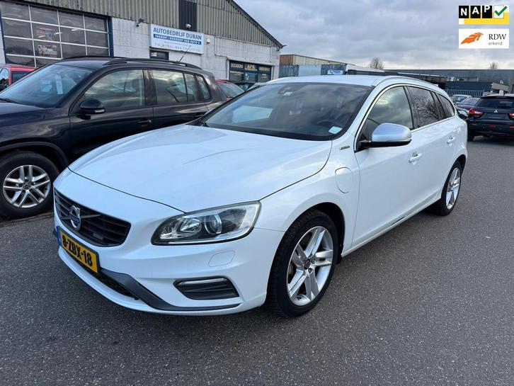 Volvo V60 2.4 D6 AWD Plug-In Hybrid R-Design Automaat Bj:201, Auto's, Volvo, Bedrijf, Te koop, V60, 4x4, ABS, Airbags, Airconditioning