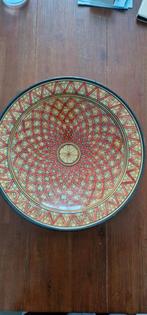Grote Marokkaanse bord, Huis en Inrichting, Keuken | Servies, Ophalen of Verzenden, Zo goed als nieuw
