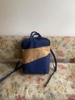 Susan Bijl the new backpack navy& camel, Ophalen of Verzenden, Zo goed als nieuw, Blauw