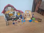Playmobil Manege met accessoires, Kinderen en Baby's, Speelgoed | Playmobil, Ophalen of Verzenden, Zo goed als nieuw, Complete set
