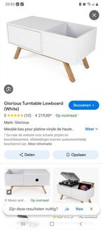 GLORIOUS Kastje ,meubel tbv platenspeler en LP's, Ophalen, Zo goed als nieuw, Overige merken