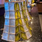 Vintage capiz shell lampen OPHALEN., Ophalen of Verzenden, Zo goed als nieuw, Minder dan 5 flessen, Metaal