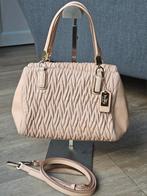 Coach Madison Gathered Twist tasje van leer, Ophalen of Verzenden, Gebruikt, Roze, Schoudertasje