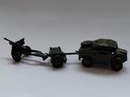 Dinky Toys 697 25-Pounder Field Gun Set, Overige merken, Gebruikt, 1:50 of kleiner, Auto