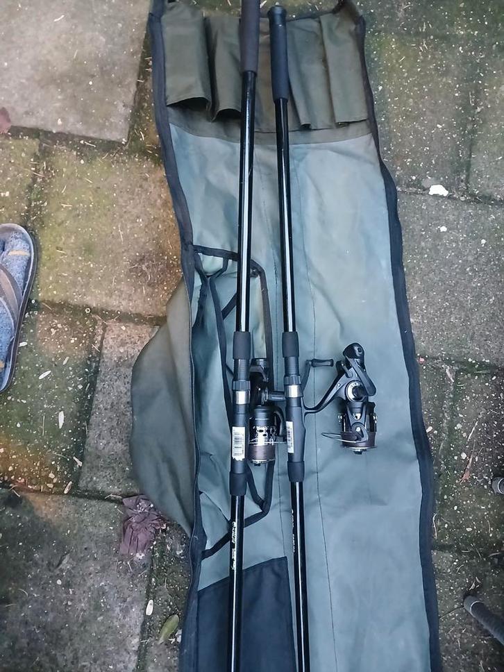 Complete Karpervisset - Direct Klaar voor Gebruik!, Watersport en Boten, Hengelsport | Karpervissen, Gebruikt, Complete set, Ophalen