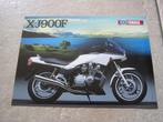 Yamaha XJ900F brochure folder 1987 (2), Motoren, Handleidingen en Instructieboekjes, Ophalen of Verzenden, Yamaha
