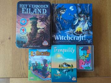 5 spellen voor €30,00 beschikbaar voor biedingen