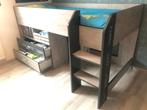 Kinderkamer ,Hoogslaper, Kledingkast en Bureau, Ophalen, Gebruikt, Eenpersoons, Stoer