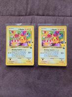 Birthday pikachu celebrations, Hobby en Vrije tijd, Verzamelkaartspellen | Pokémon, Ophalen of Verzenden, Zo goed als nieuw, Meerdere kaarten