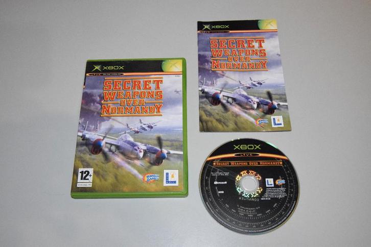 XBOX Original : Secret Weapons over Normandy, Spelcomputers en Games, Games | Xbox Original, Gebruikt, Racen en Vliegen, 2 spelers