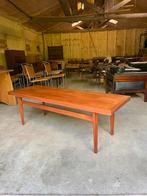 Vintage deens design teak salontafel retro Odder Denmark, Ophalen, Gebruikt, Rechthoekig