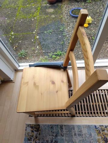Ivar Ikea eettafelstoel hout - afbeelding 7