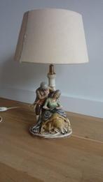 brocante lamp, germany, porselein, lamp, Ophalen of Verzenden
