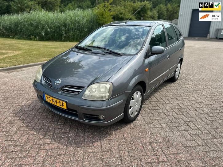 Nissan Almera Tino 1.8 Acenta/AUTOMAAT/AIRCO/TREKHAAK, Auto's, Nissan, Bedrijf, Te koop, Almera Tino, ABS, Achteruitrijcamera