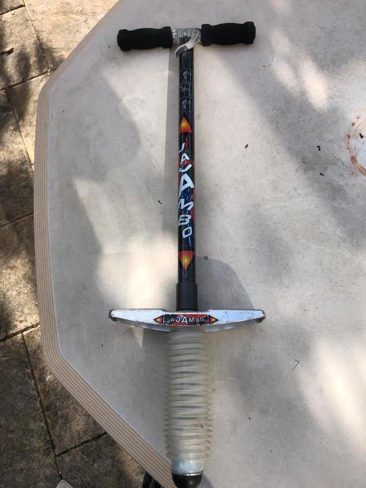 Jajambo Pogo Stick - Springplezier!, Kinderen en Baby's, Speelgoed | Buiten | Los speelgoed, Gebruikt, Ophalen