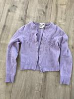 Paars lila vestje bolero merk Sissy-Boy knitwear wol maat S, Paars, Sissy-Boy, Ophalen of Verzenden, Zo goed als nieuw