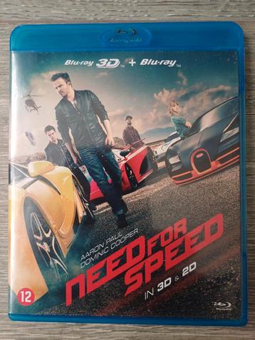 Blu-ray Need for Speed 3D (+ blu-ray) beschikbaar voor biedingen