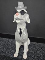 HOND , GROOT , , BRIL , NIEUW , POLYESTER , HOED  , ZON.., Ophalen, Nieuw, Hond of Kat, Beeldje of Figuurtje