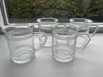 Jan des Bouvrie theeglazen Pickwick 4 stuks, Glas of Glazen, Gebruikt, Ophalen of Verzenden, Glas