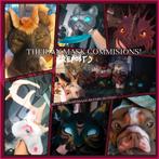 Therian mask commisions!, Hobby en Vrije tijd, Ophalen of Verzenden, Nieuw
