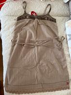 EDC by Esprit 100% cotton dress size xs, Beige, Nieuw, Ophalen of Verzenden, Maat 34 (XS) of kleiner