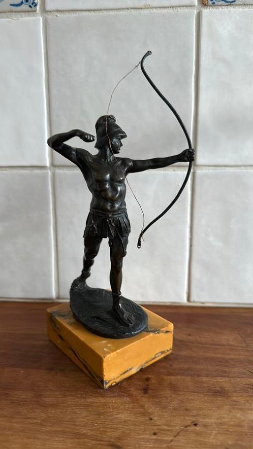 Gamboge klassieke krijger, Antiek en Kunst, Antiek | Koper en Brons, Ophalen of Verzenden