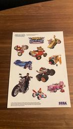 Nintendo Sonic & Sega All-Stars Racing stickers, Verzamelen, Stickers, Nieuw, Overige typen, Ophalen of Verzenden