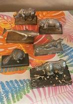 Wereldnatuurfonds verschillende verzilverde dieren, Antiek en Kunst, Kunst | Beelden en Houtsnijwerken, Ophalen of Verzenden