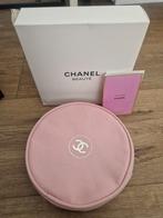 Rond roze Chanel toilettasje, Verzenden, Nieuw, Roze, Dame